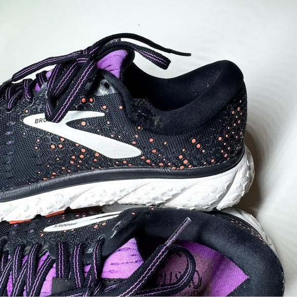 Brooks Women's Glycerin 17 Athletic Running Shoes - Black and Purple Size- 7 B - Picture 11 of 11
